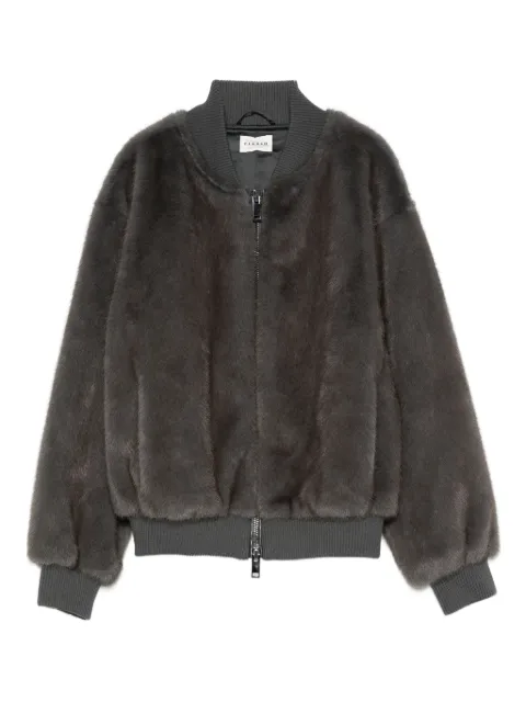 P.A.R.O.S.H. faux-fur bomber jacket