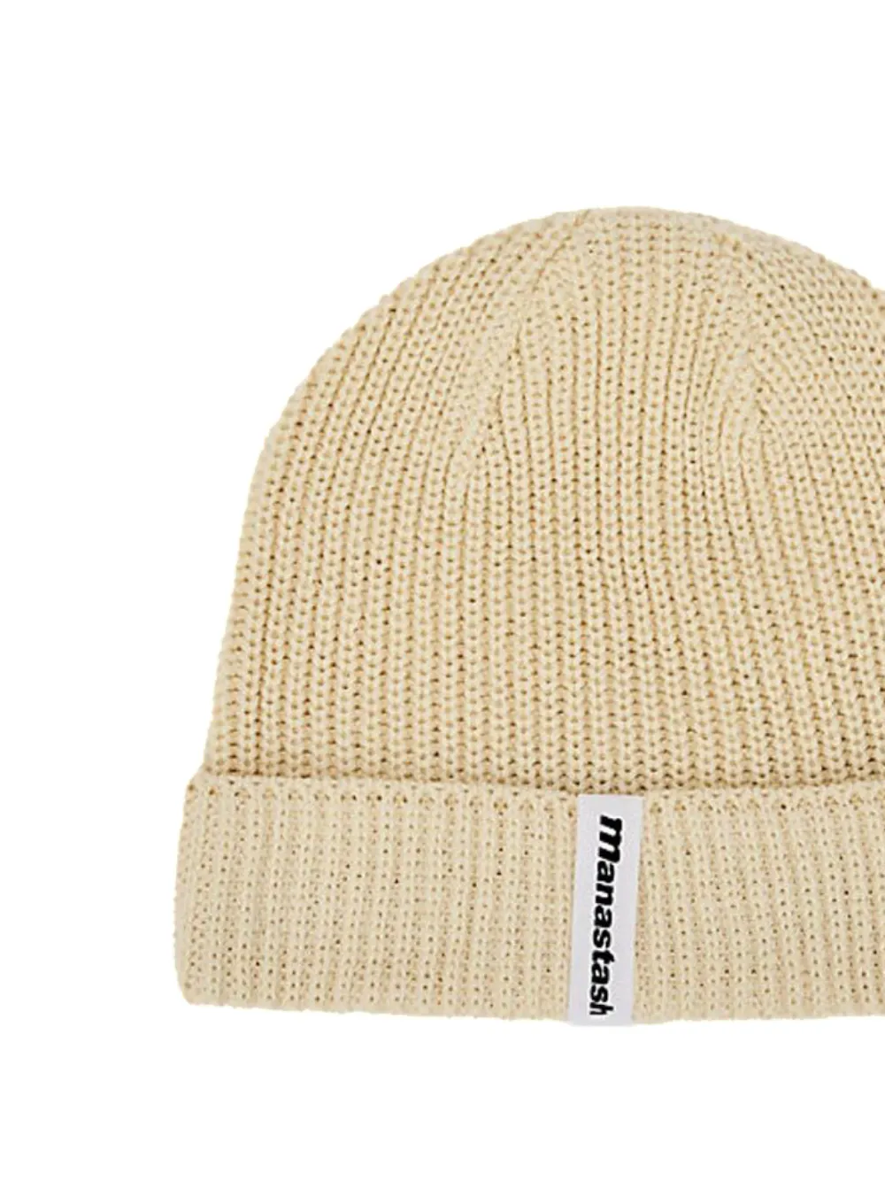 MANASTASH ribbed logo beanie | Image 2