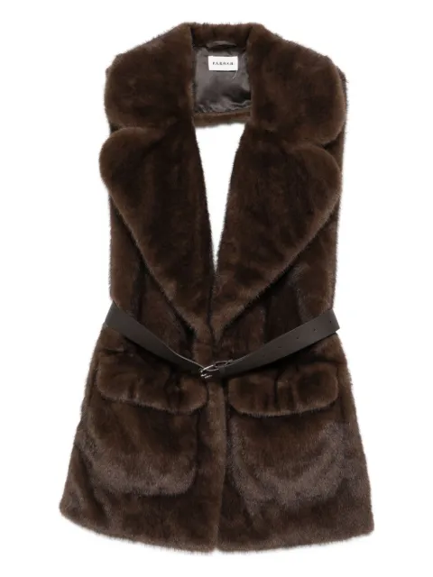 P.A.R.O.S.H. belted gilet
