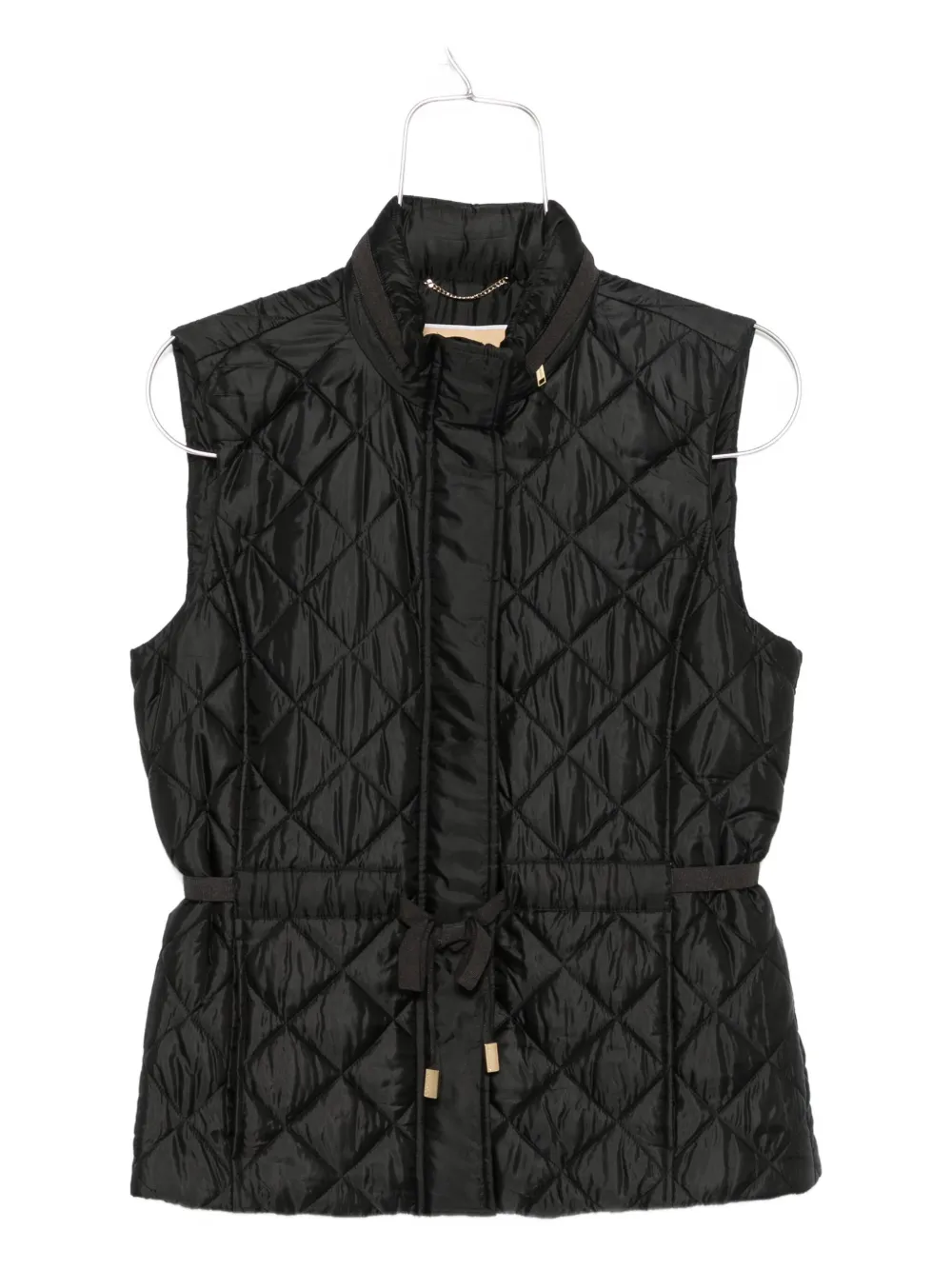 Michael Michael Kors quilted-pattern gilet - ブラック Michael Michael Kors quilted-pattern gilet - ブラック