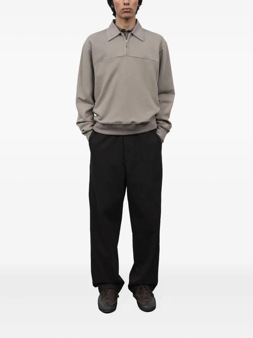 Lady White Co. Anderson Quarter Zip polo shirt | Image 2