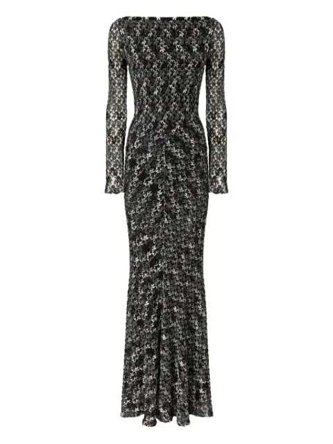 Missoni floral-motif dress