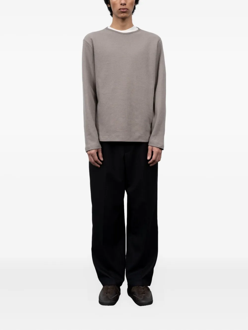 Lady White Co. cotton long-sleeve sweater | Knitted Sweaters | Image 2