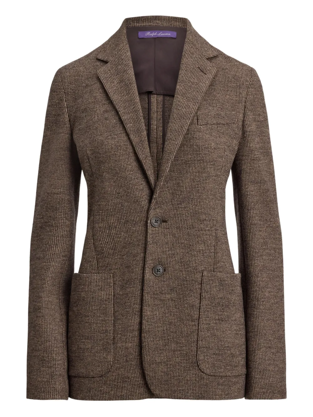 Ralph Lauren Collection Blazer met zak Bruin