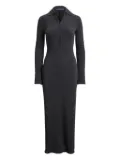 Ralph Lauren Collection button-front flared midi dress - Grey