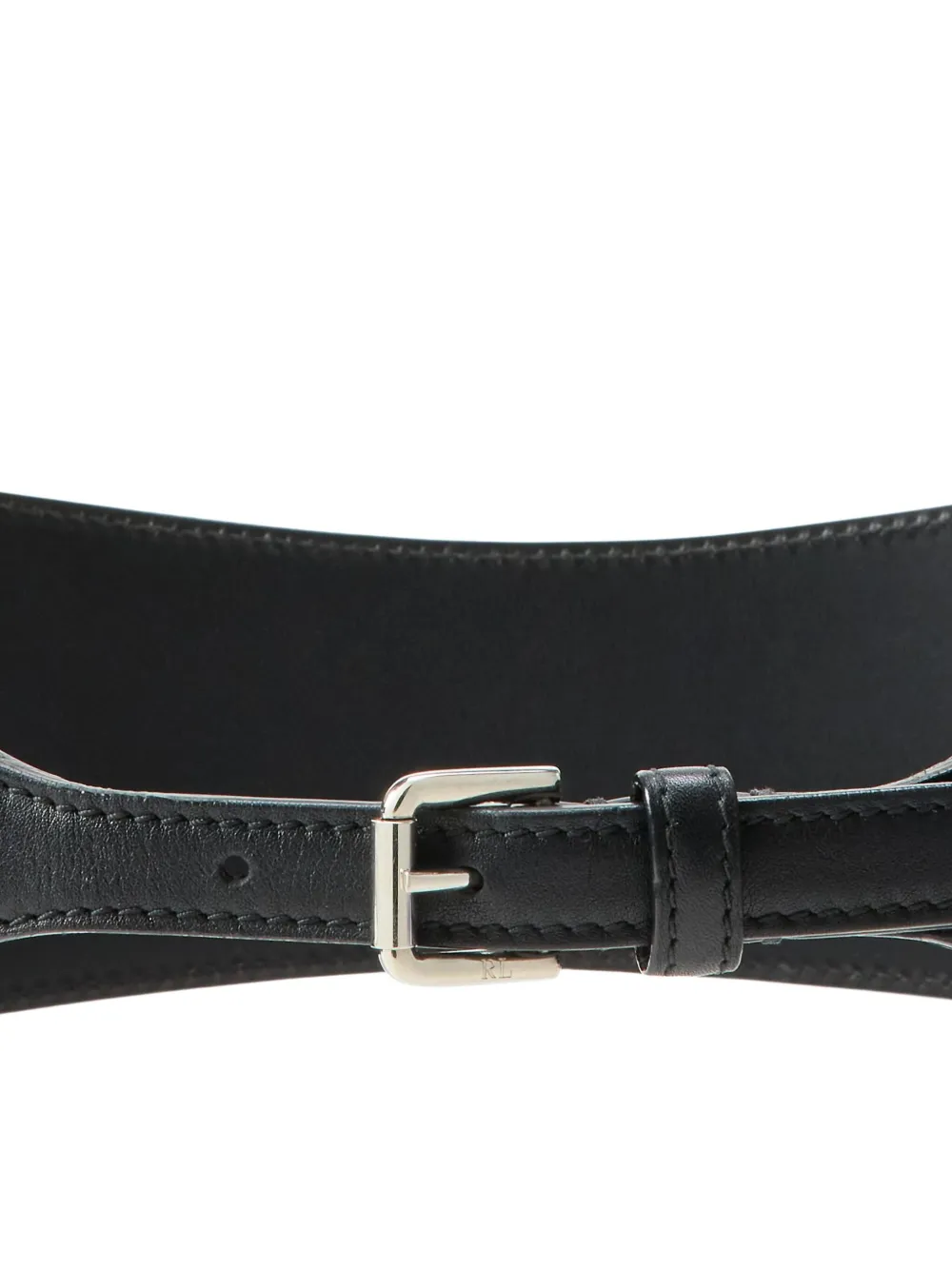 Ralph Lauren Collection Korset-riem - Zwart