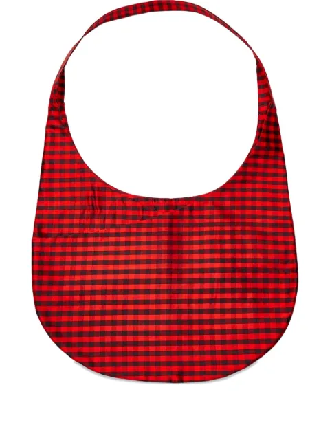 CoA NYC gingham-check shoulder bag