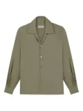 Camisas Manolo cuban-collar shirt - Green