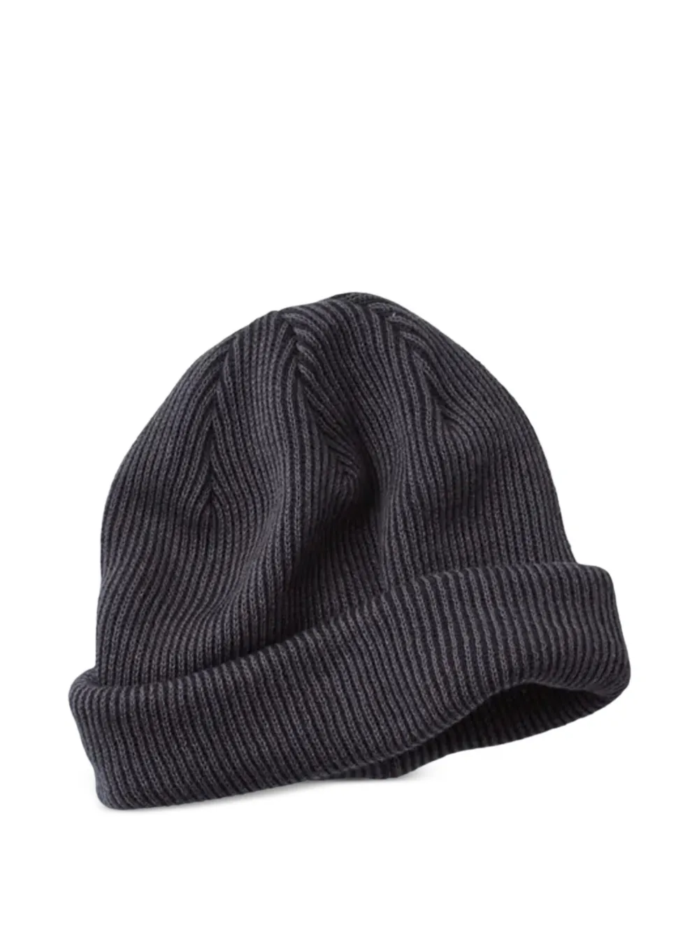 RoToTo Super Soft two-way ribbed beanie | Black | Image 1