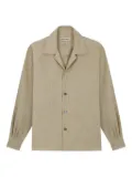 Camisas Manolo long-sleeve button-up shirt - Neutrals