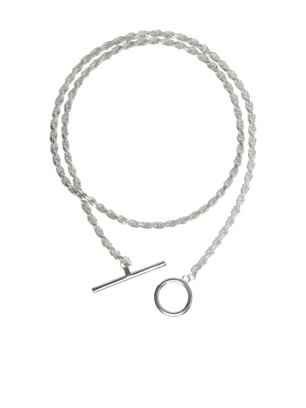 All Blues pulsera de cadena doble | plateado | Image 1