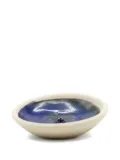 Incausa Stoneware incense holder - Blue
