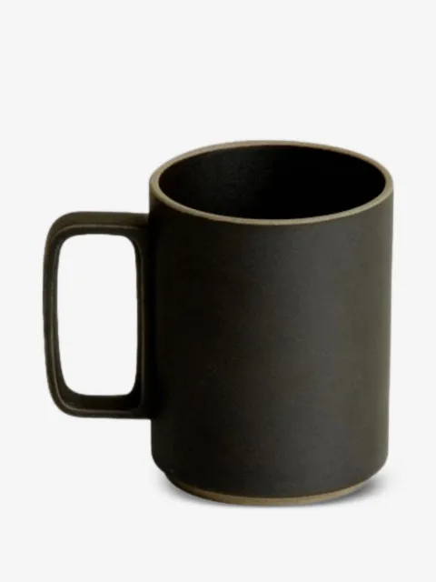 Hasami Porcelain cylindrical ceramic mug