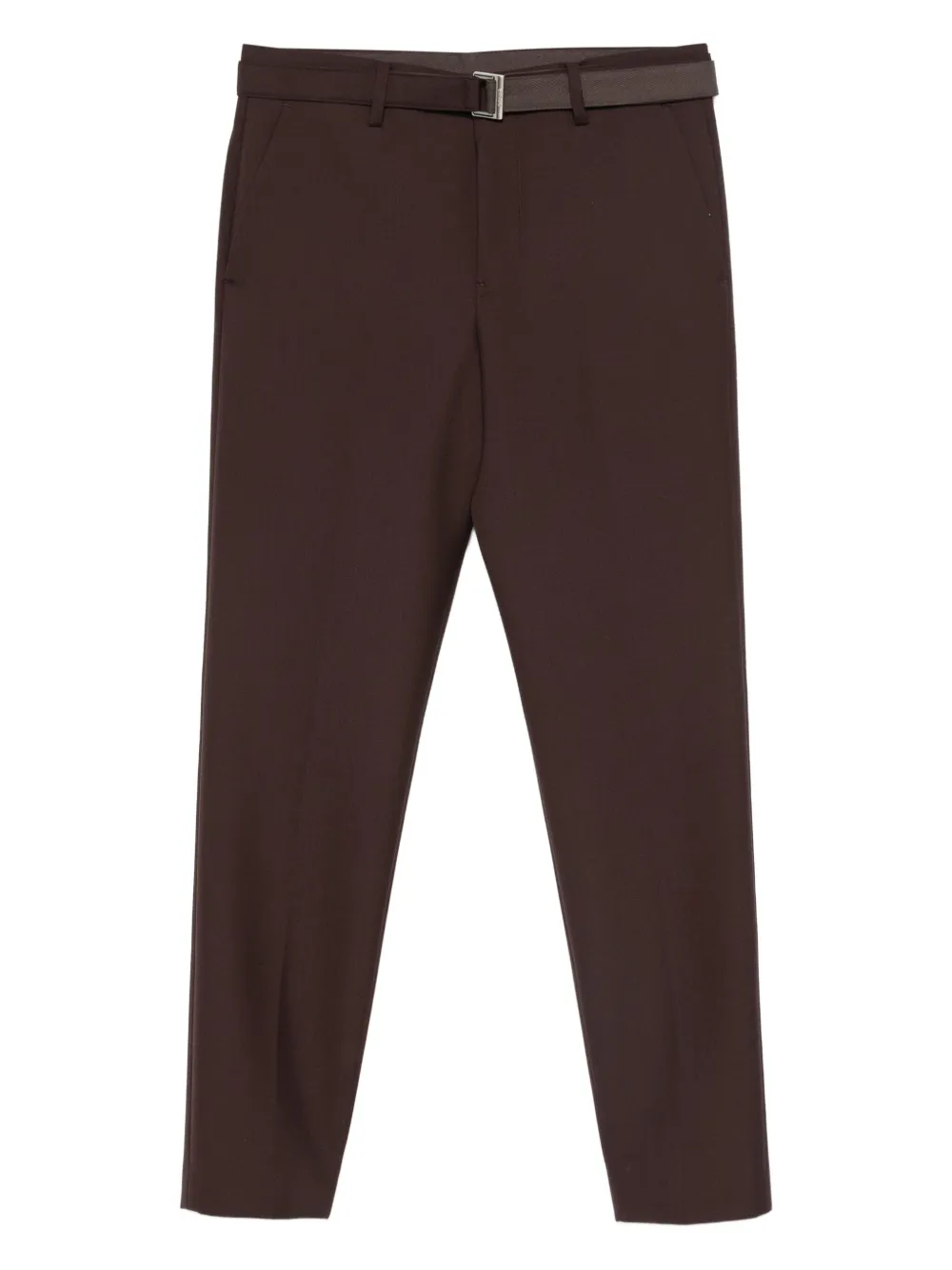 Sacai Broek met ceintuur Bruin