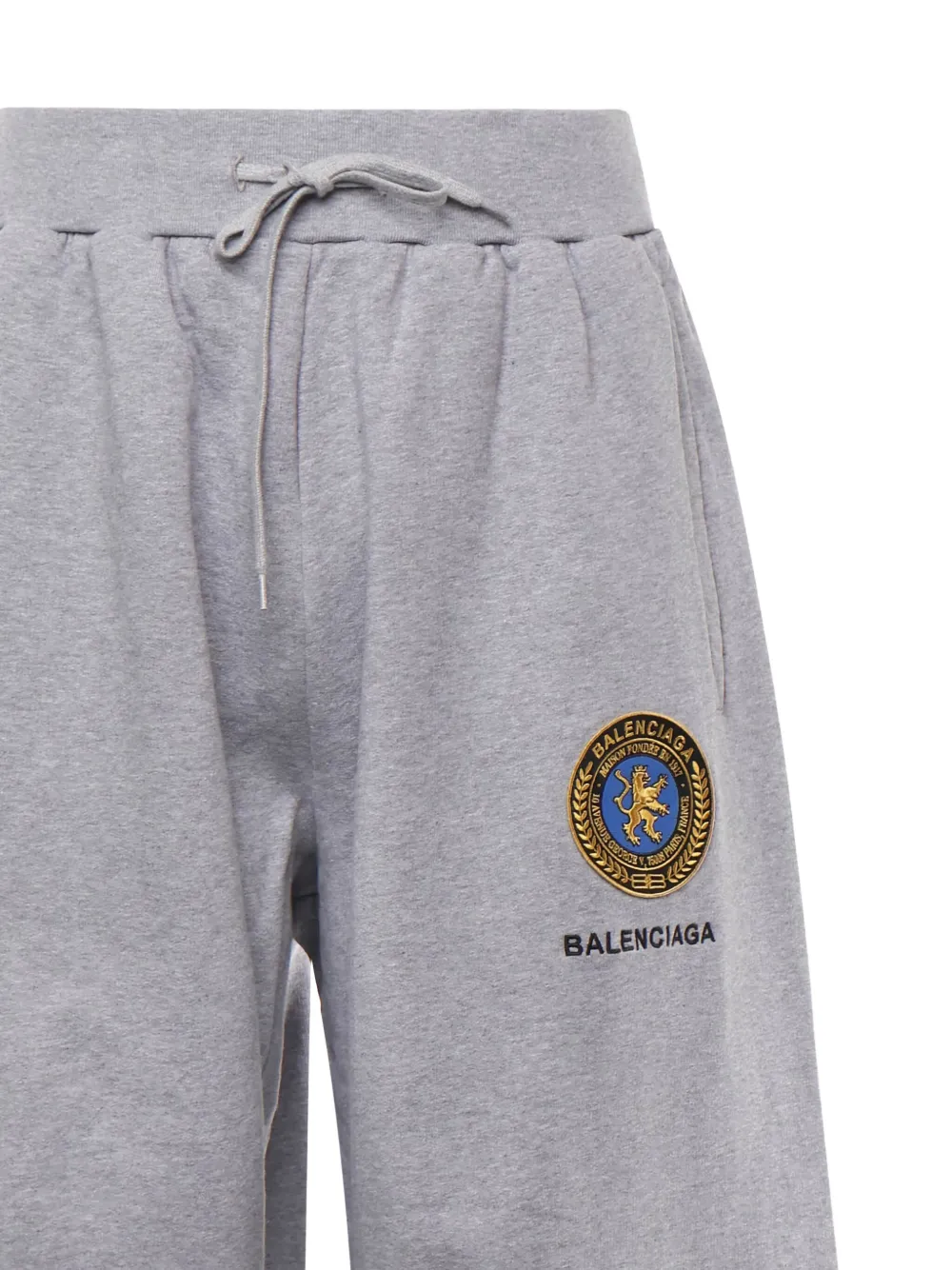 Balenciaga Trainingsbroek met geborduurd logo Grijs