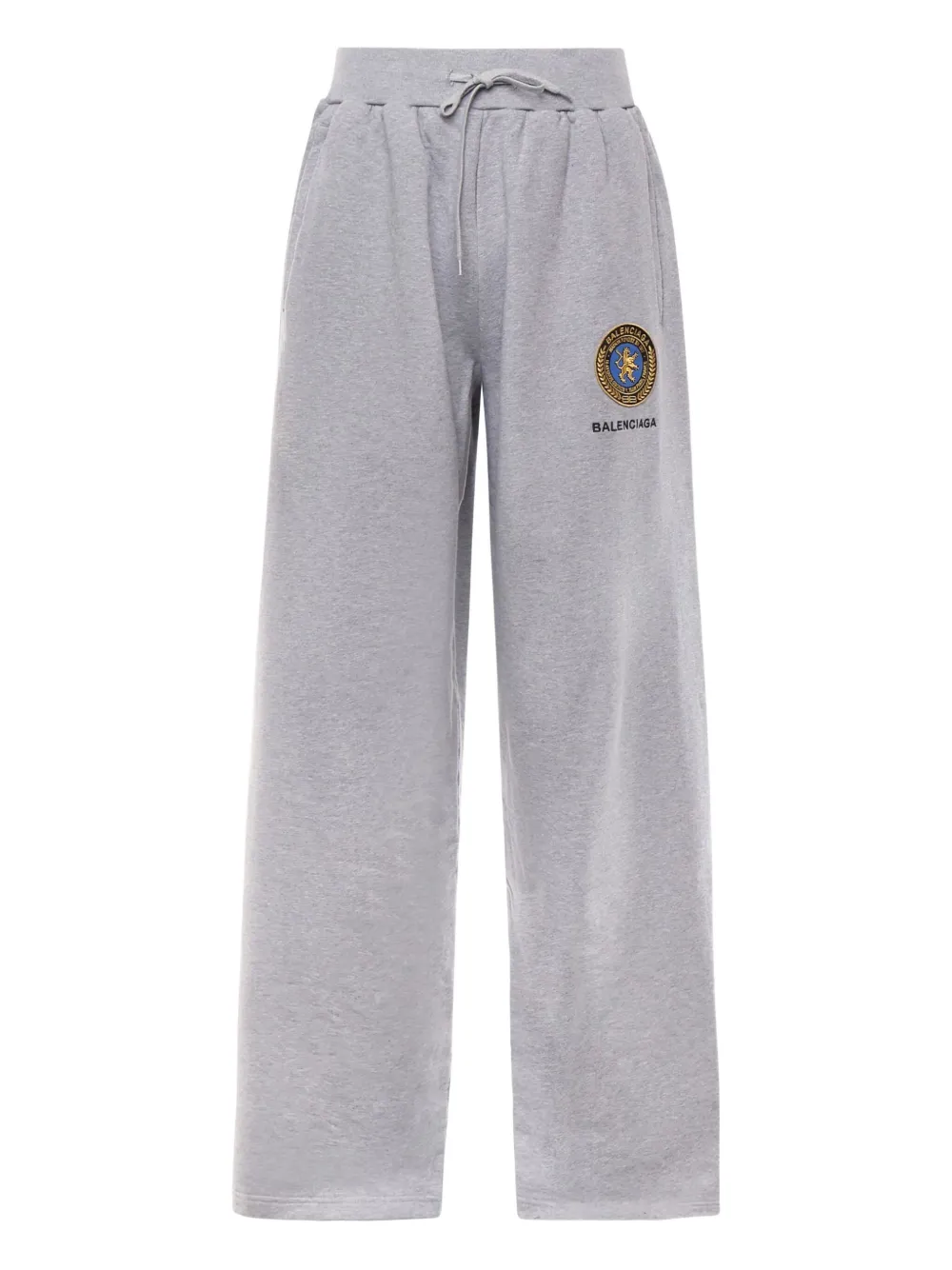 Balenciaga Trainingsbroek met geborduurd logo Grijs