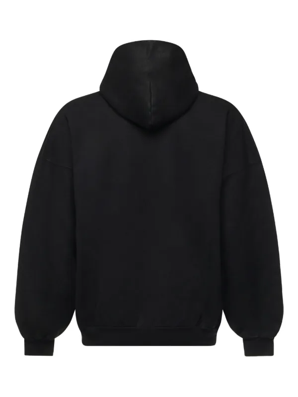 BALENCIAGA ブラック パーカー フルジップ Balenciaga ジップアップ パーカー | ブラック | FARFETCH JP