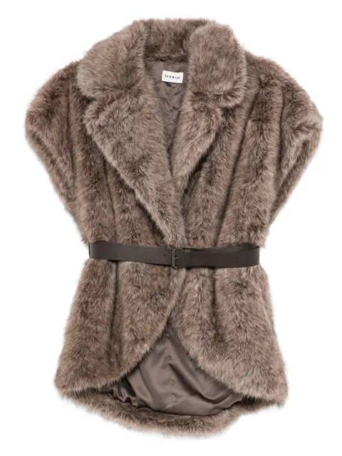 P.A.R.O.S.H. belted gilet