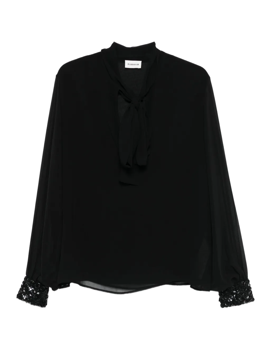 P.a.r.o.s.h Embellished Blouse In Black