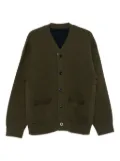 sacai button-up cardigan - Green