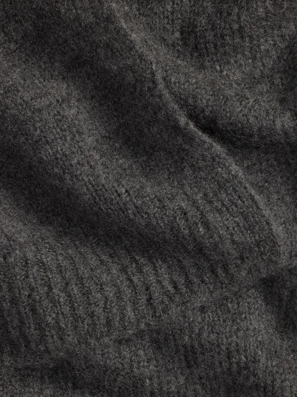 Ralph Lauren Collection Sjaal met geribbeld detail Grijs