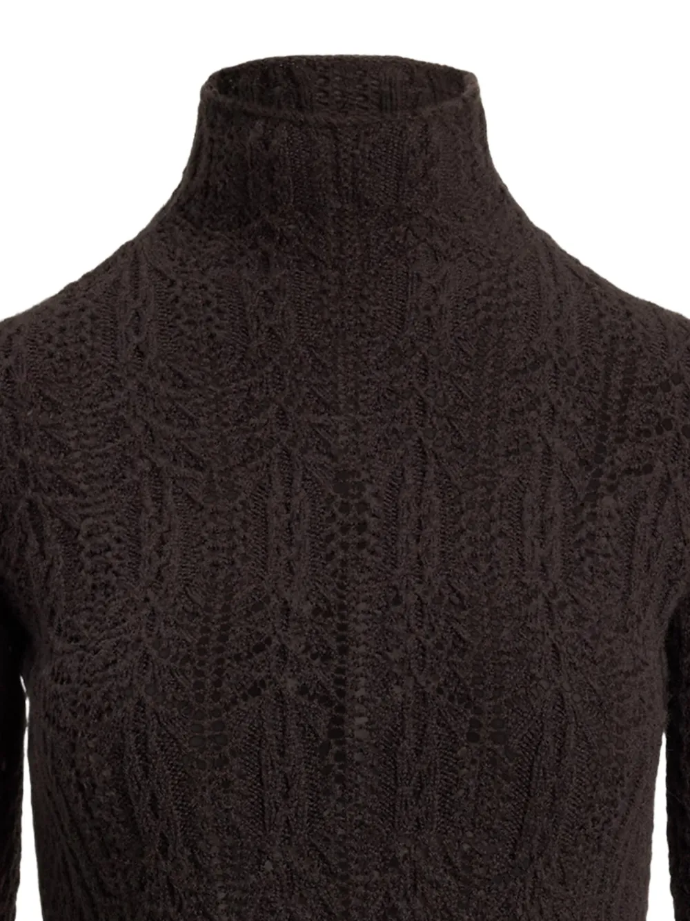 Ralph Lauren Collection Gebreide kasjmier trui Bruin