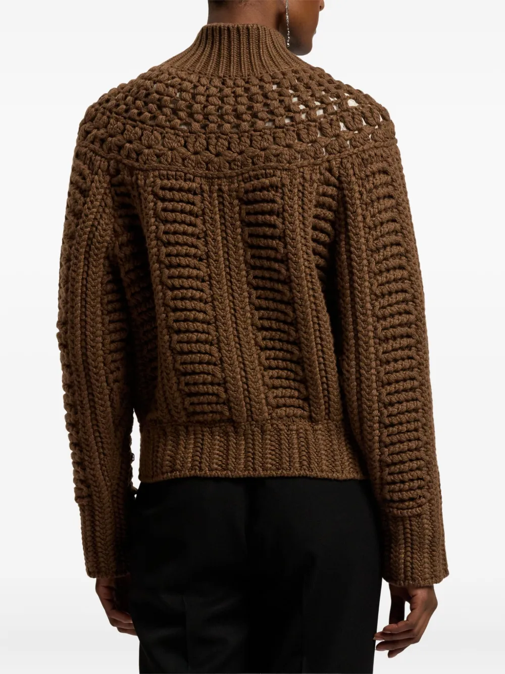 Ralph Lauren Collection Vest met stiksel Bruin