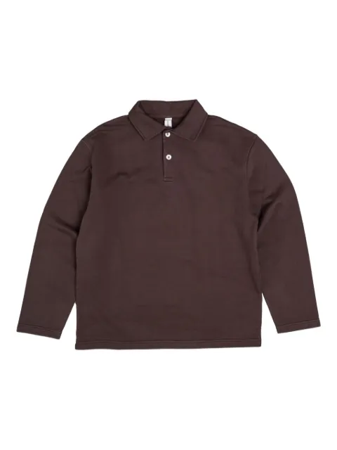 Another Aspect long-sleeve polo shirt