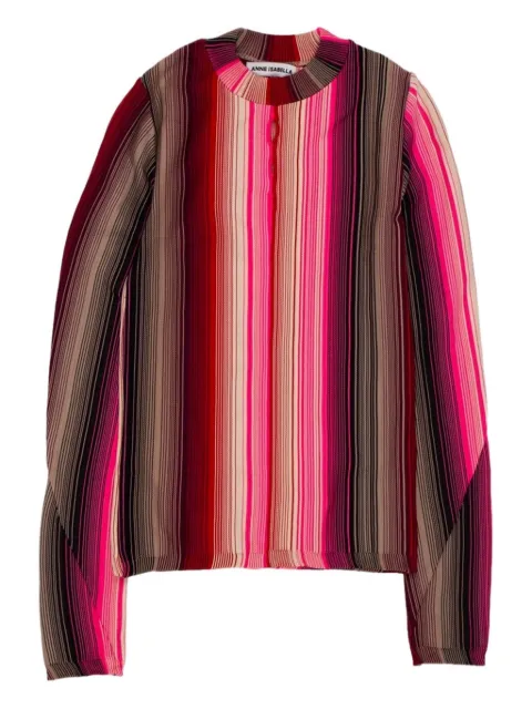 Anne Isabella stripe long-sleeve sweater