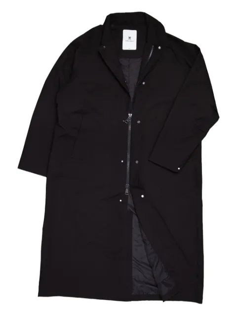 Welter Shelter press-studs zip-front coat