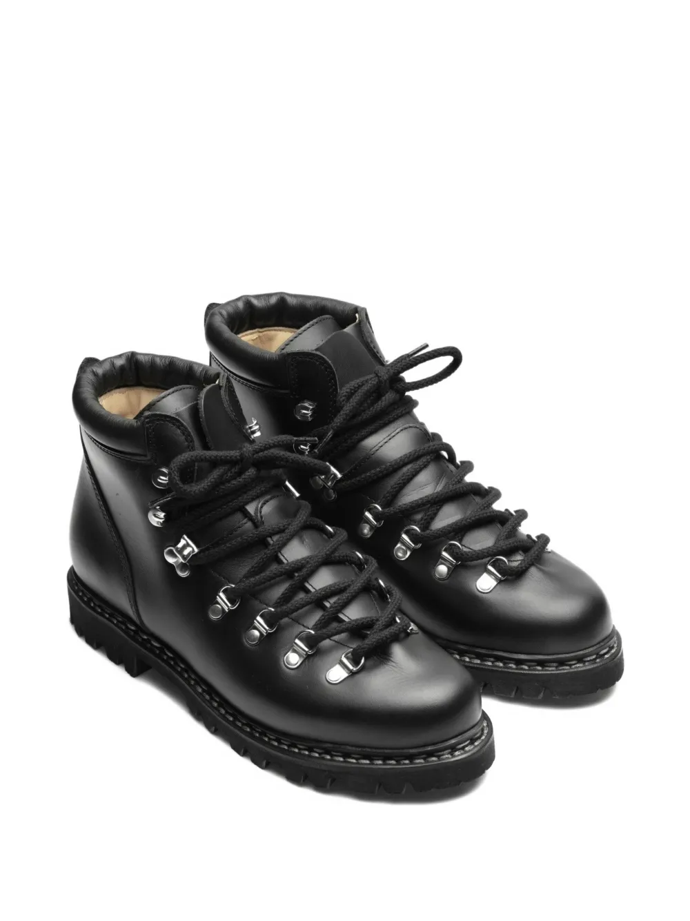 Paraboot Avoriaz lace-up leather boots Black