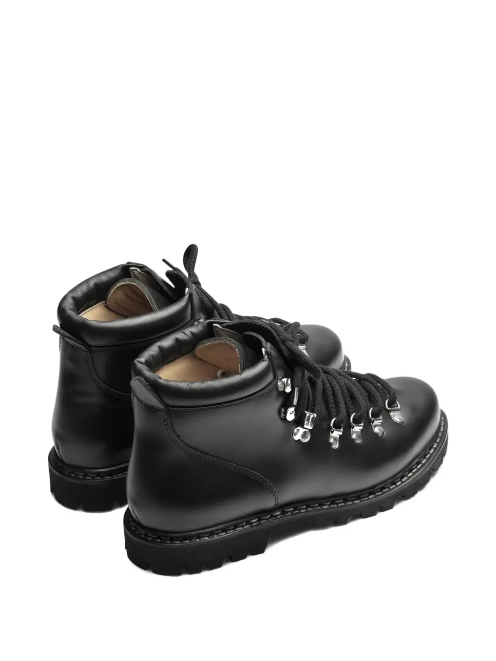 Paraboot Avoriaz lace-up leather boots Black