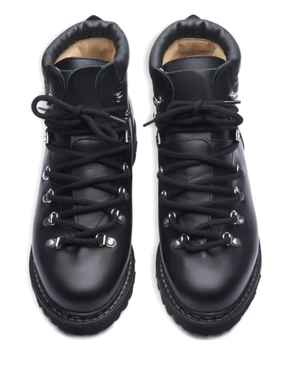 Paraboot Avoriaz lace-up Leather Boots | Black | FARFETCH OM