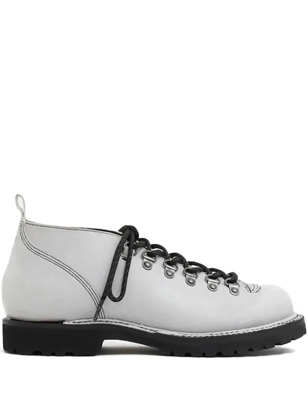 Paracia D-Type 01V nappa leather lace-up boots | Grey | Image 1
