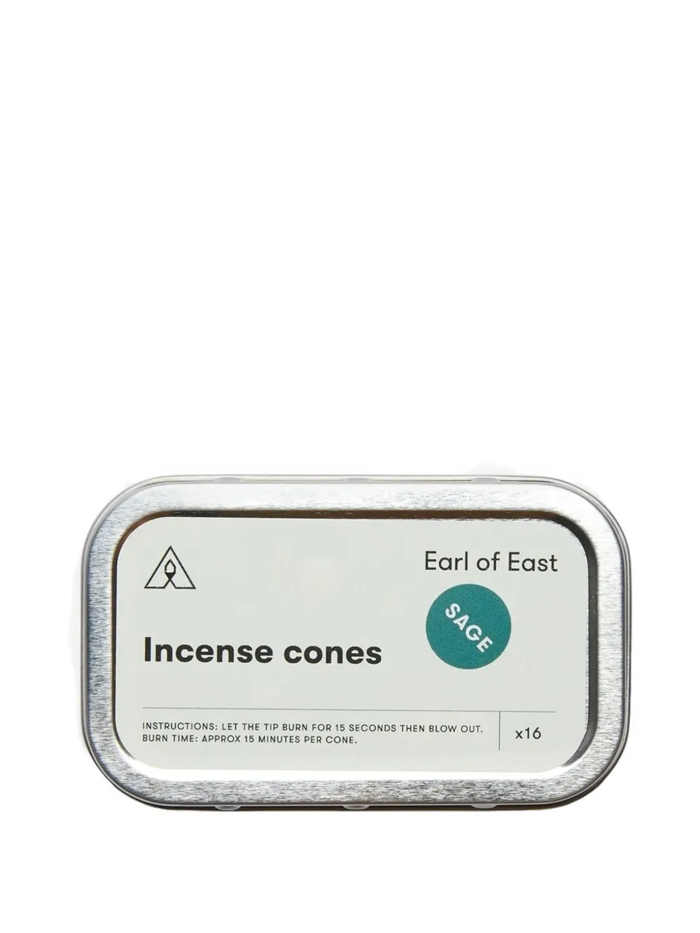 Earl Of East Sage Incense Cones In Green