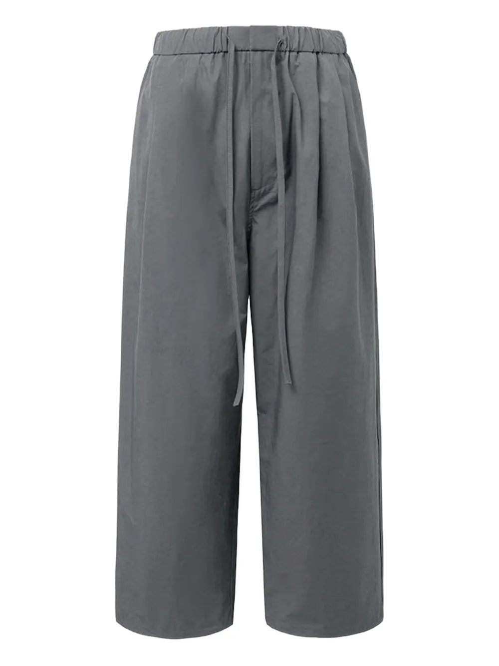 Amomento drawstring pleated trousers | Grey | Image 1