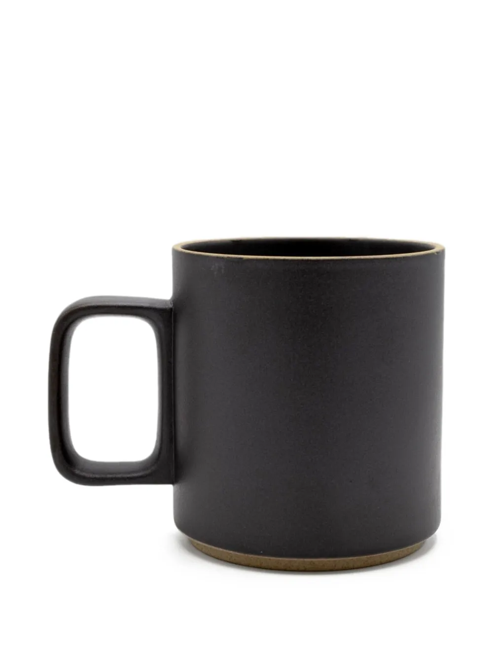 Hasami Porcelain porcelain side-handle mug | Black | Image 1