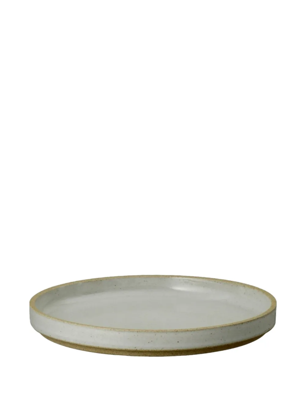 Hasami Porcelain round porcelain plate - Grigio
