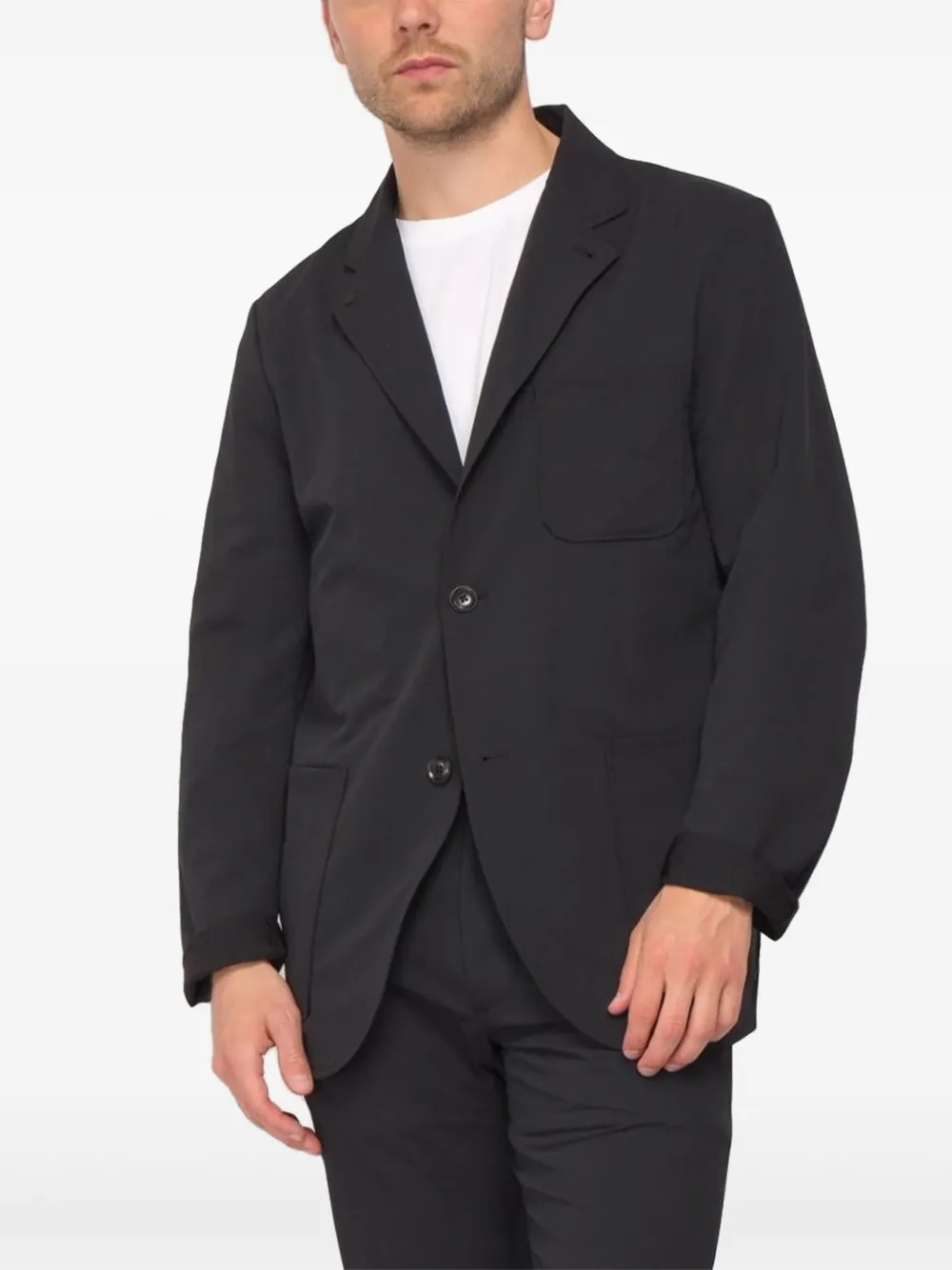 Nanamica two-button patch-pockets blazer | Black | Image 1