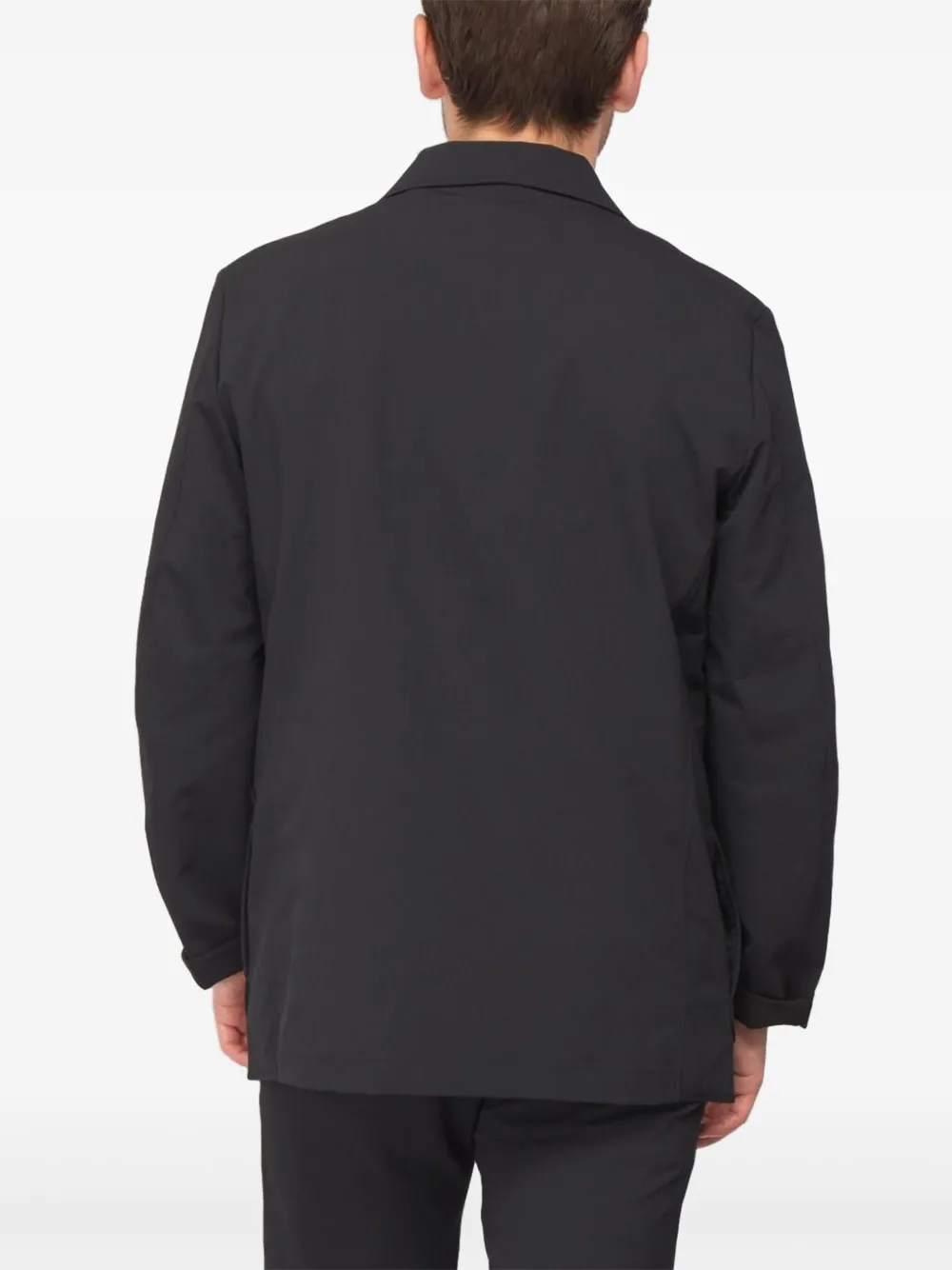 Nanamica Blazer met opgestikte zakken en twee knopen Zwart