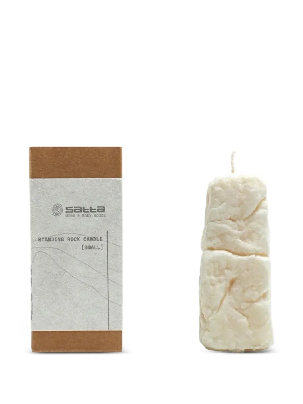 Satta Rock candle | White | Image 1
