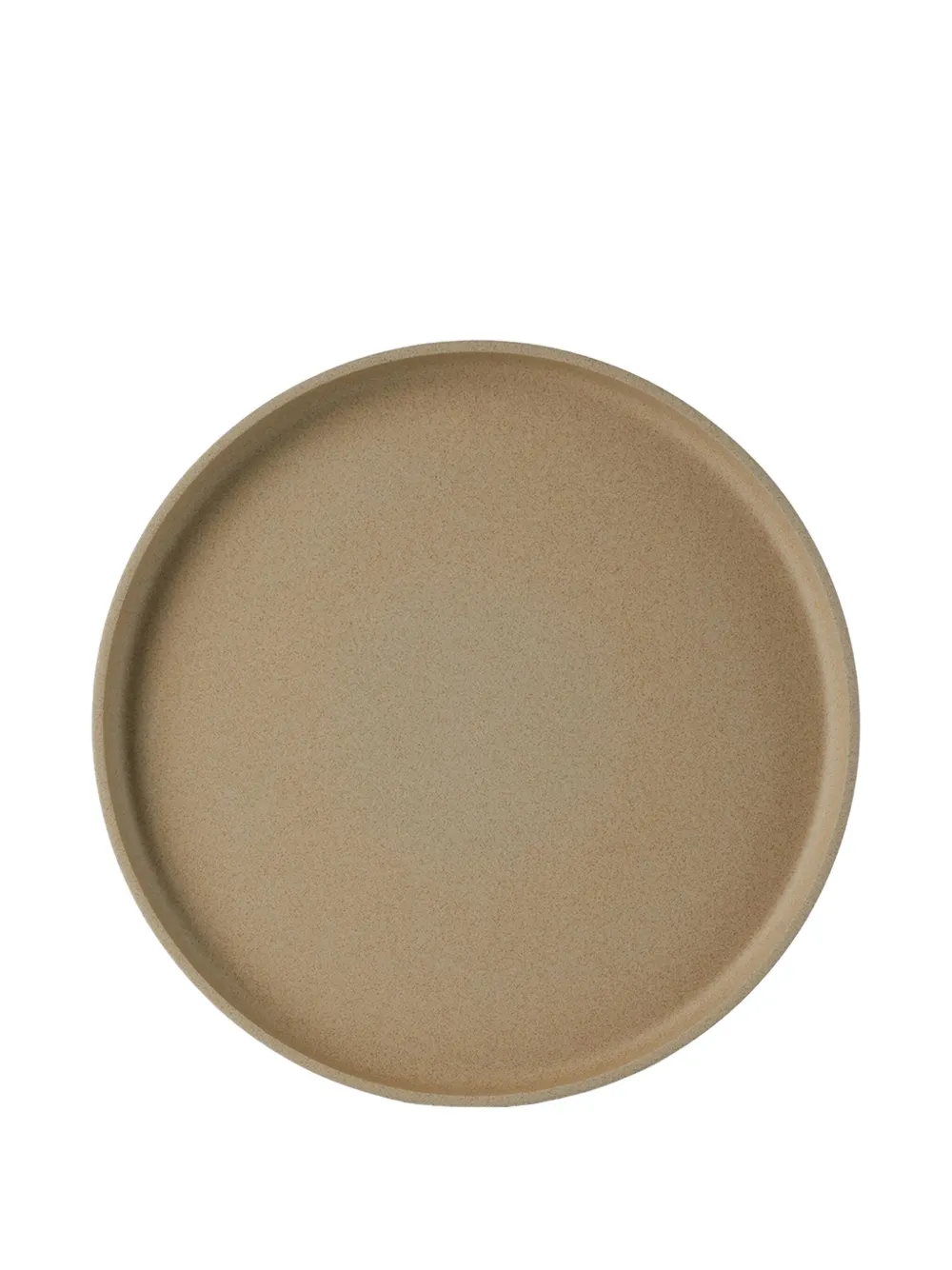 Hasami Porcelain Round Porcelain Plate In Neutral