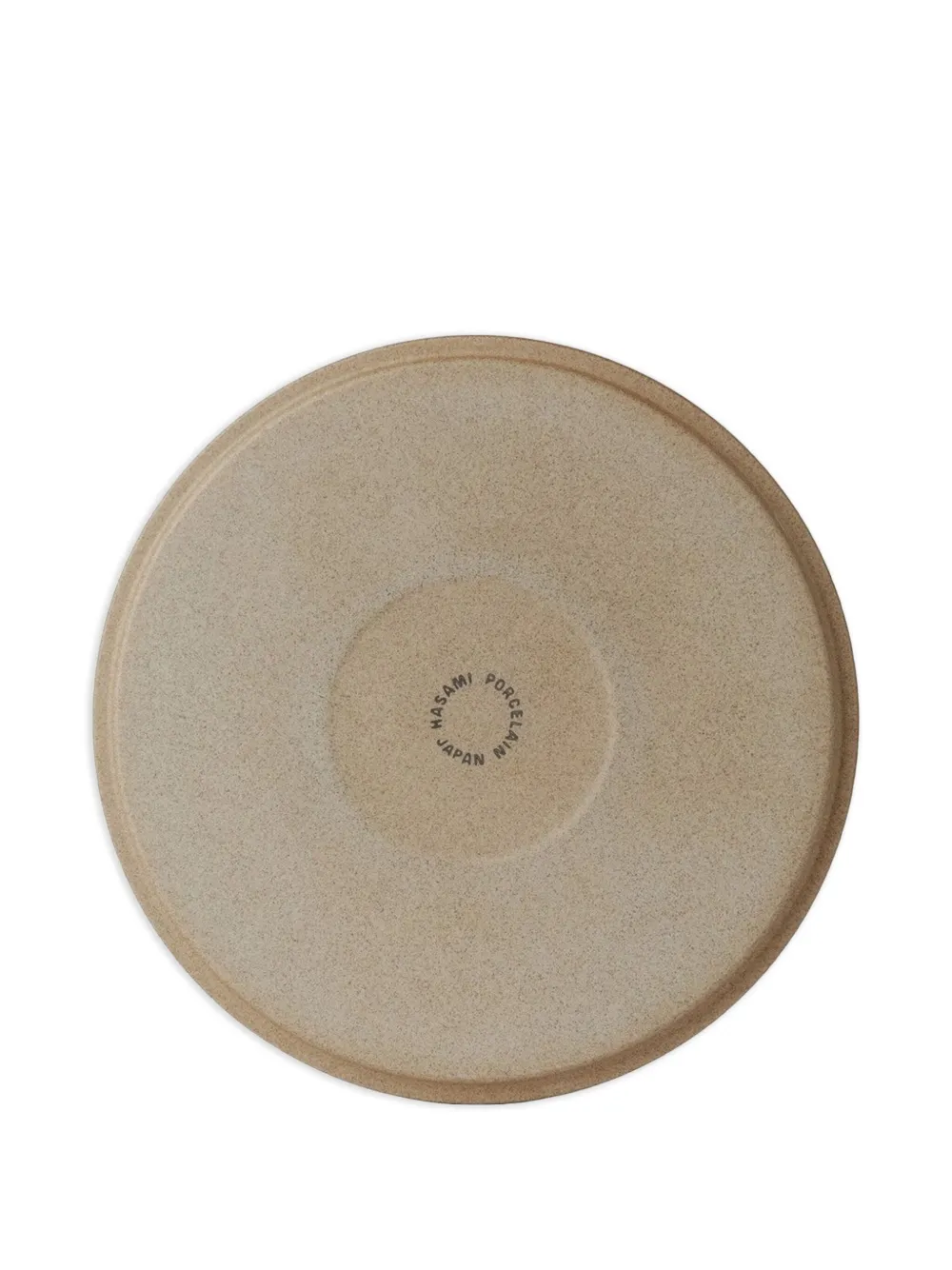 Hasami Porcelain 145 round plate (14.5 cm) | Brown | Image 1