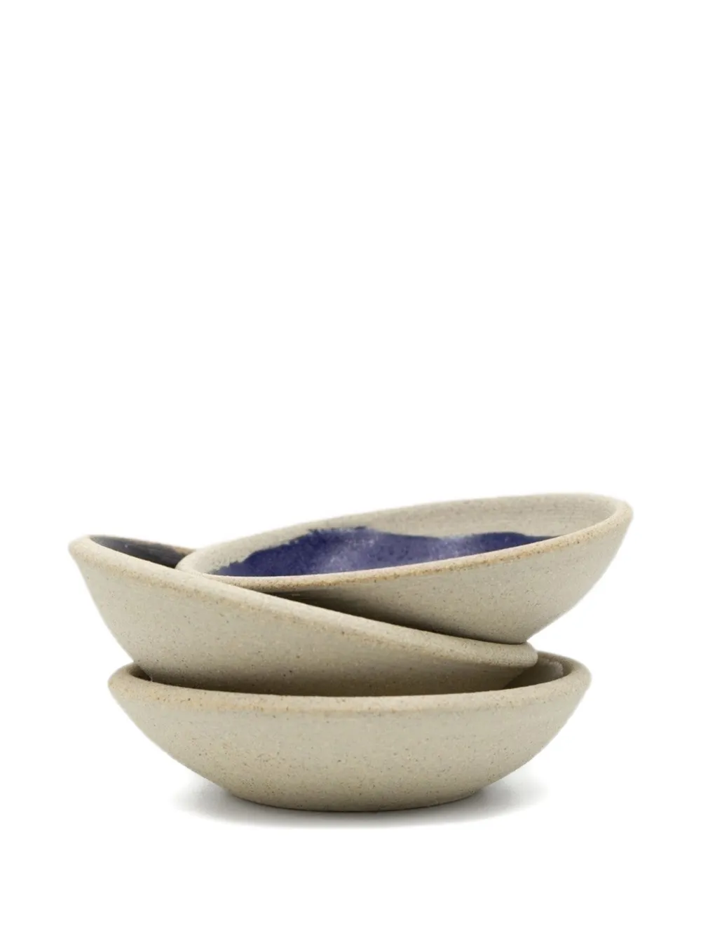  Incausa Stoneware Incense Holder - Neutrals 