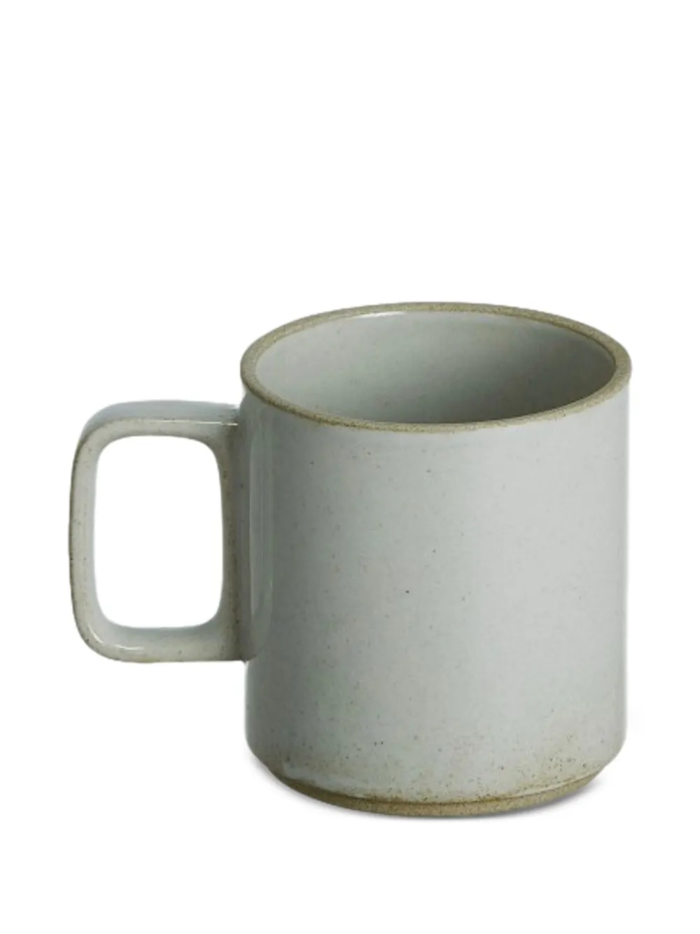 Hasami Porcelain square handle mug | Grey | Image 1