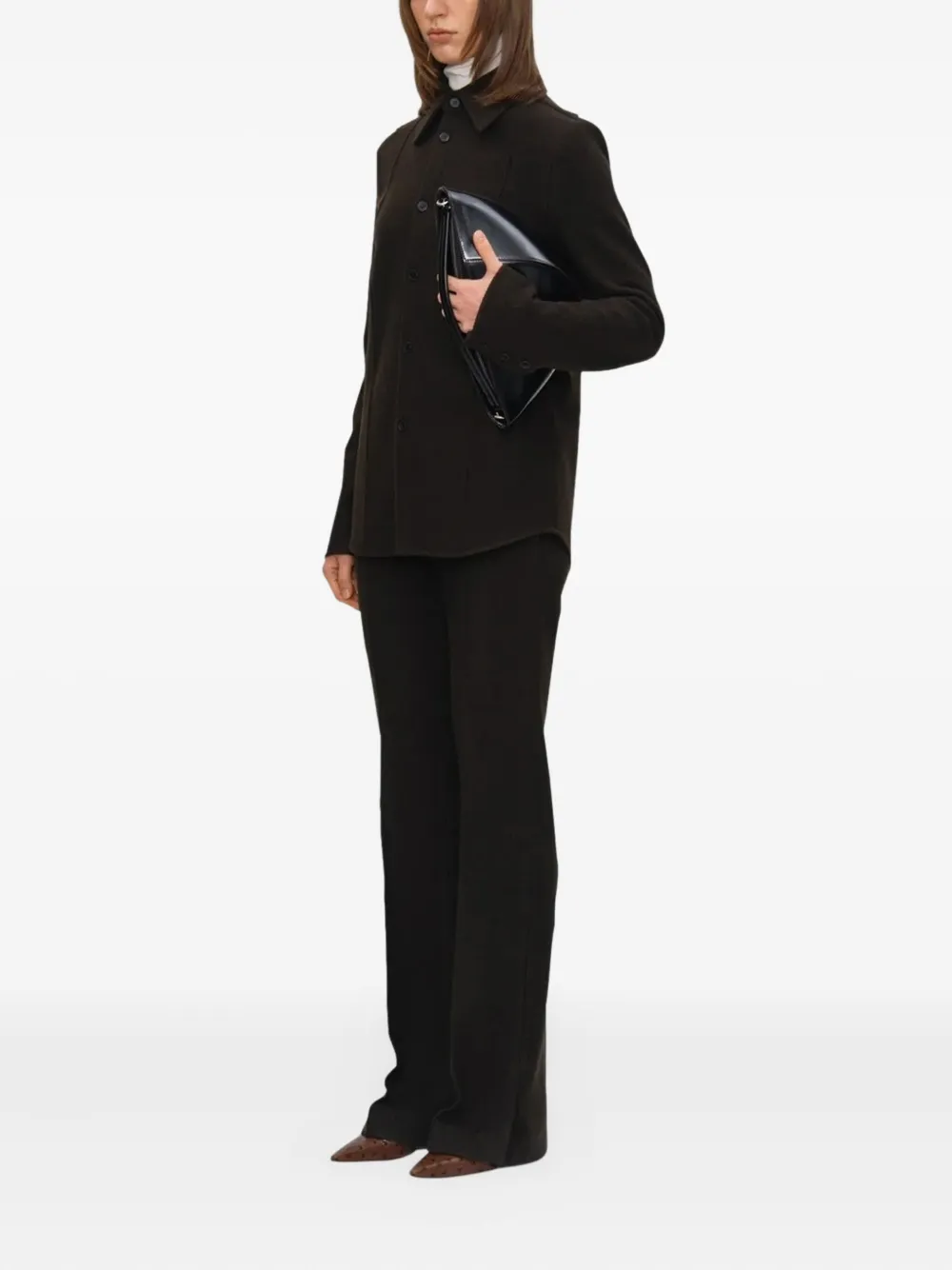 UMBER POSTPAST Pantaloni dritti in misto lana | Pantaloni taglio straight | Image 2