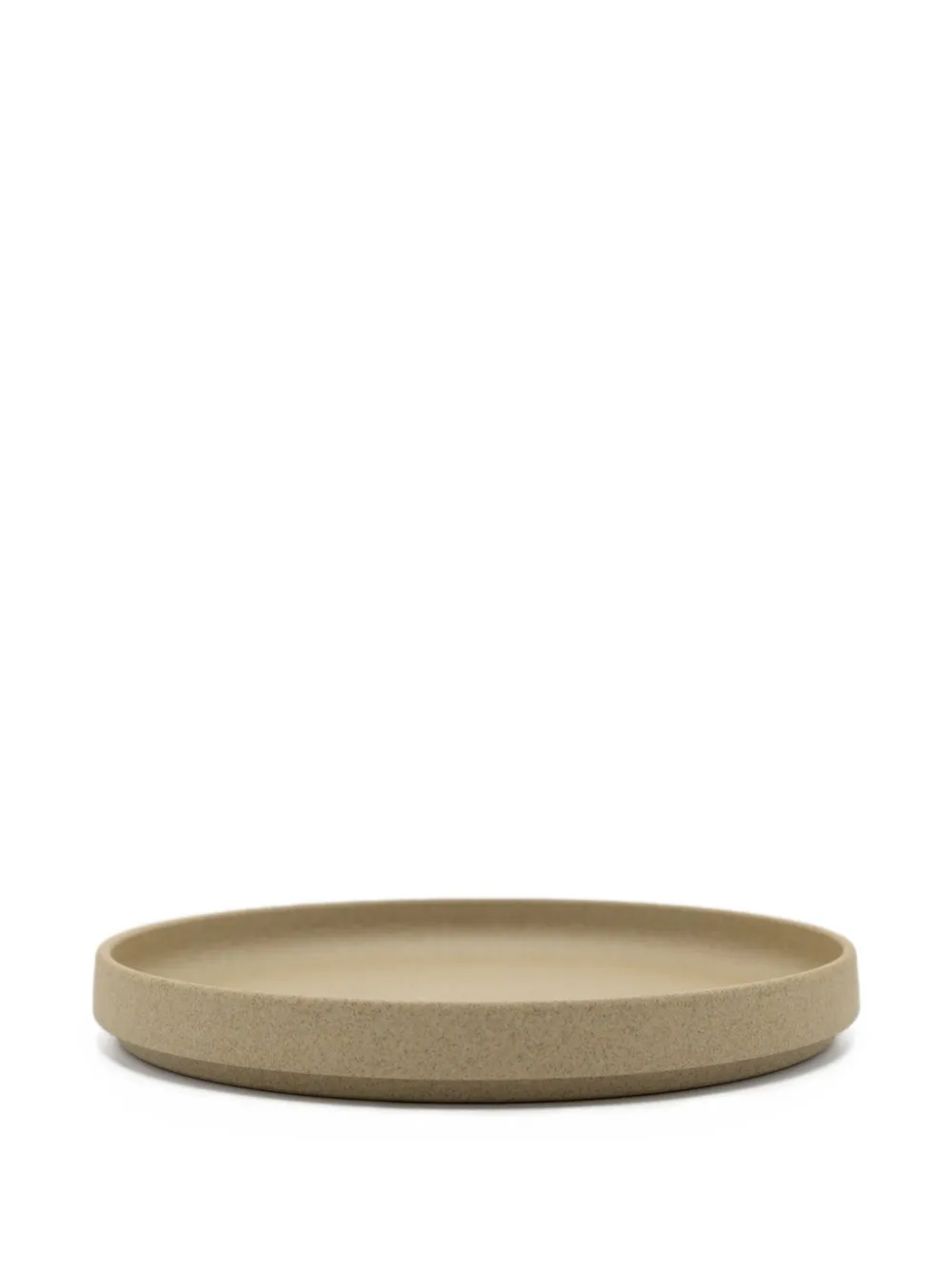 Hasami Porcelain Round-shape Plate In Neutral