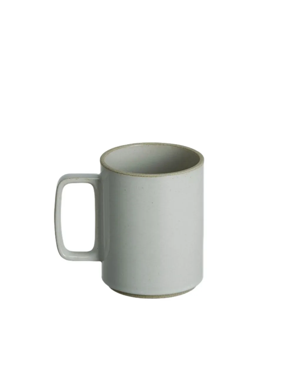 Hasami Porcelain Side-handle Porcelain Mug In Gray