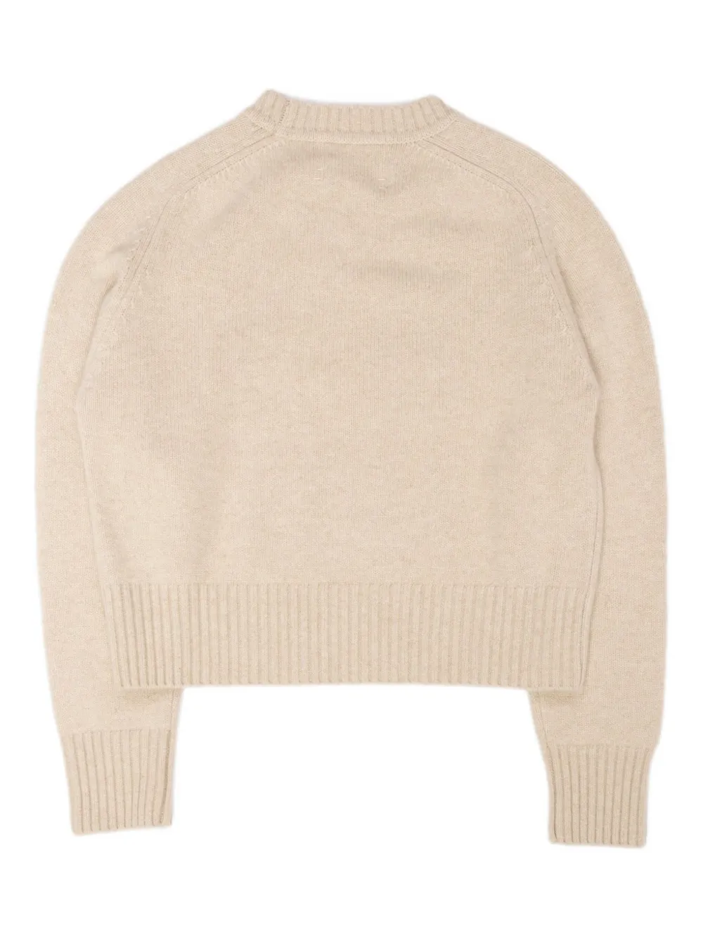 extreme cashmere crew-neck sweater Beige