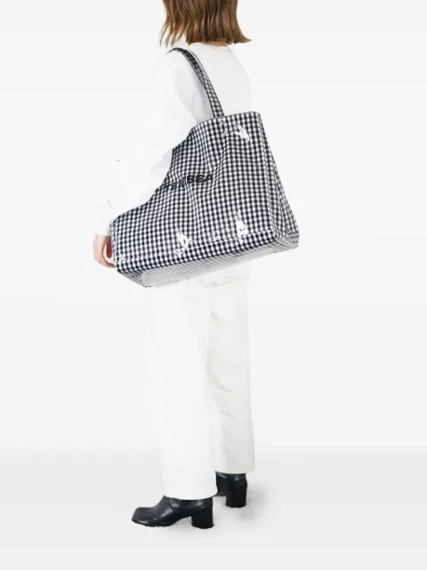 TEMBEA Carry gingham shoulder bag